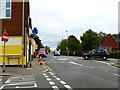 Looking eastwards from the southern end of Perowne Street