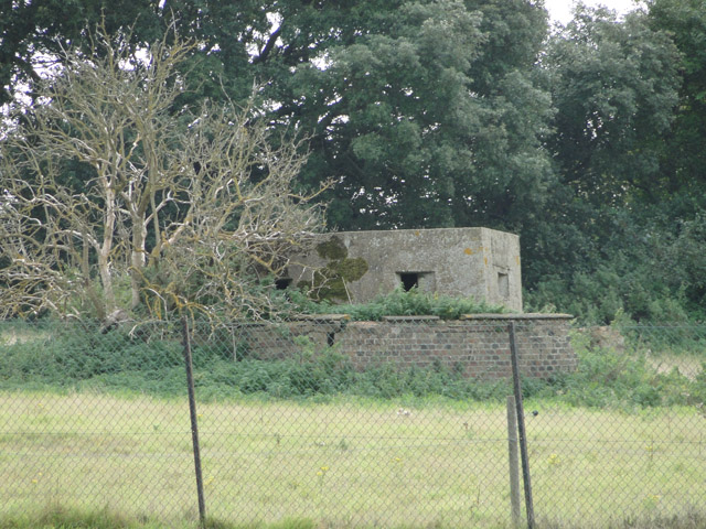 Pillbox on Bawdsey Manor Estate