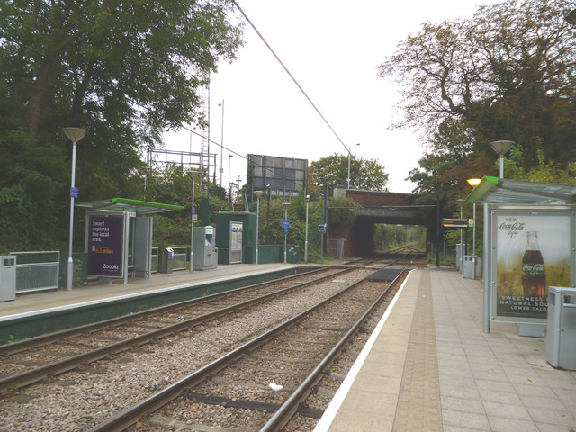 Merton: Morden Road tram stop © Dr Neil Clifton :: Geograph Britain and ...