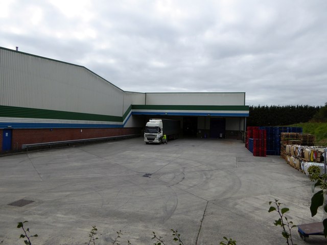 Loading area for an industrial unit, Burrington