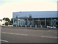 Empty car showroom, King Street, Dudley