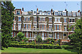 Richmond - rear of houses on Petersham Road