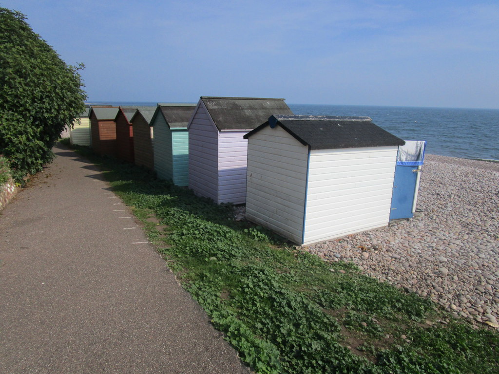 Beach Huts Budleigh Salterton Jonathan Thacker Geograph Britain