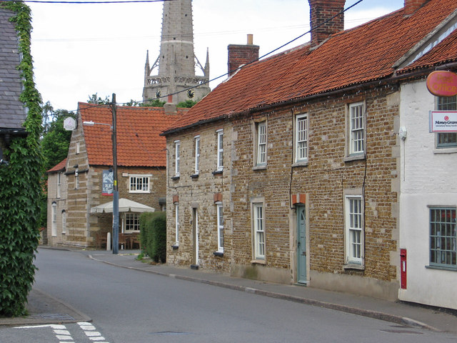 Caythorpe - east side of north end of High Street