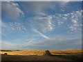 NT5769 : East Lothian Landscape : Shadow And Light Near Carfrae by Richard West