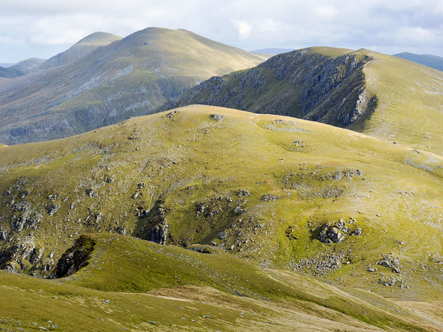 East ridge of A' Chailleach