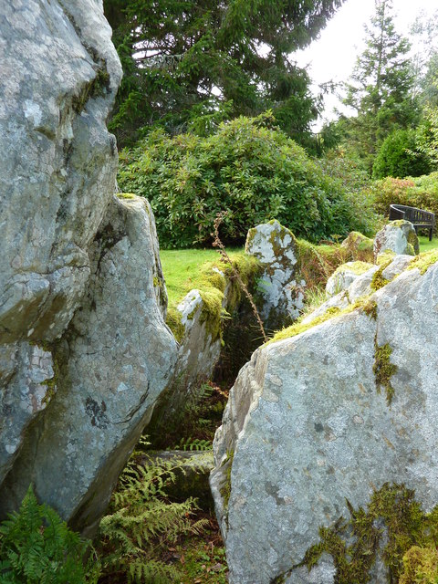 Chambered cairn, Crarae Gardens