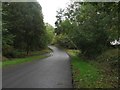 Country road junction at Nisbet Rhodes