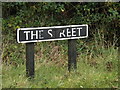 TM2588 : The Street sign by Geographer