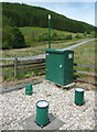 SN8355 : Meteorological station in Cwm Irfon, Powys by Roger  D Kidd
