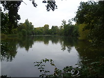TQ5337 : The lake at Groombridge Place by Marathon