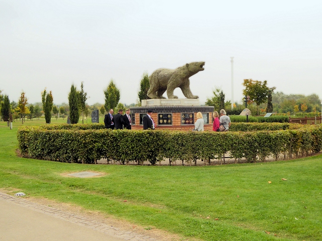 The Polar Bear Memorial, National Memorial Arboretum