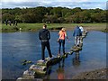 SS8876 : Stepping stones, Ogmore by Robin Drayton