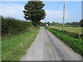 View eastwards along East Cloghoge Road