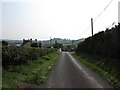 H8819 : View south along Corliss Road near its junction with Drumlougher Road by Eric Jones