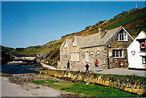 SX0991 : From horses to hostellers - Boscastle, Cornwall by Martin Richard Phelan