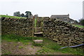 Stone stile below Hogley Green