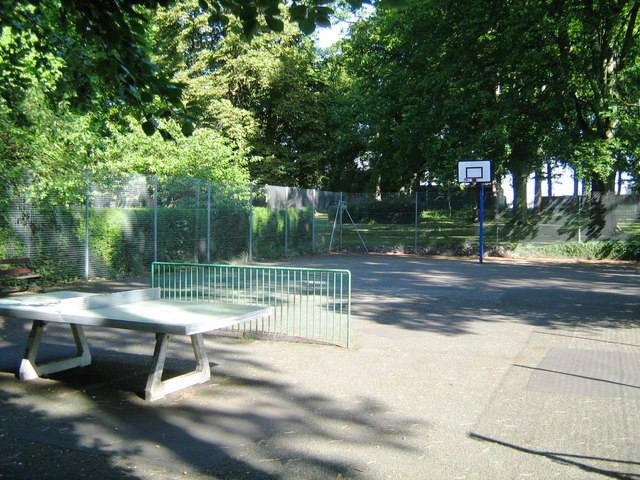Games court, Wardown Park