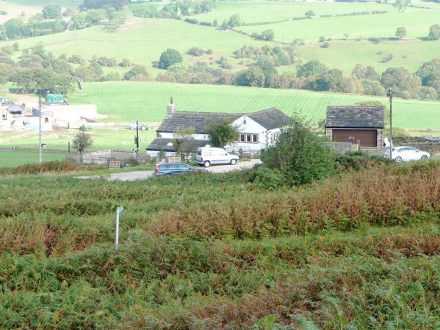 The White House Below Baildon Moor C Christine Johnstone