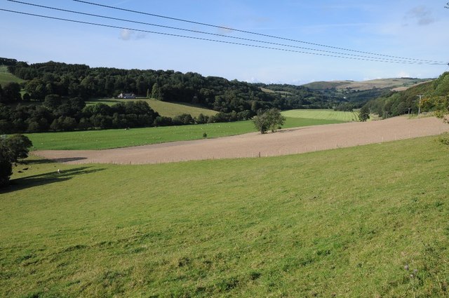 Farmland near Plas Newydd