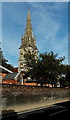 Steeple of the St Thomas Centre in Winchester