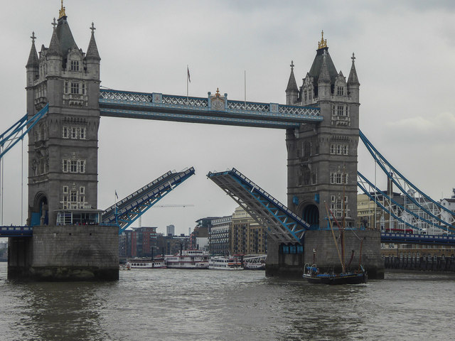 Tower Bridge Opening, London