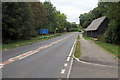 Thatched barn by the Bedford Road