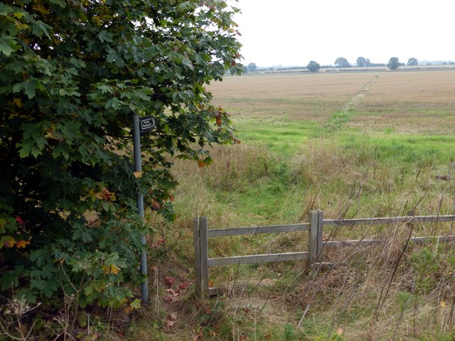 Field path to the south of Dunholme
