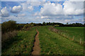 Path towards Ellenthorpe Hall