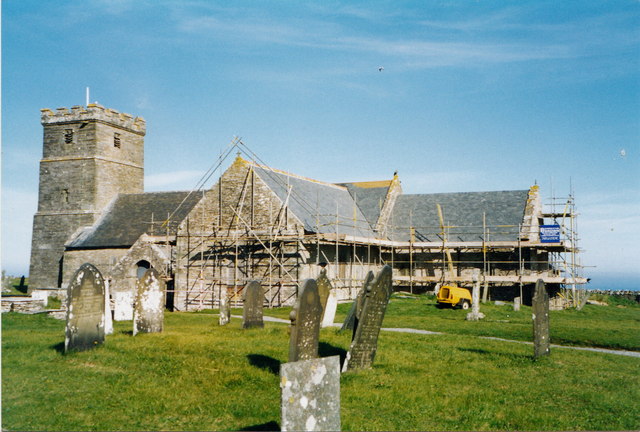 St Materiana's Church - Tintagel, Cornwall