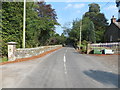 Road (B723) at Balgray House Lodge