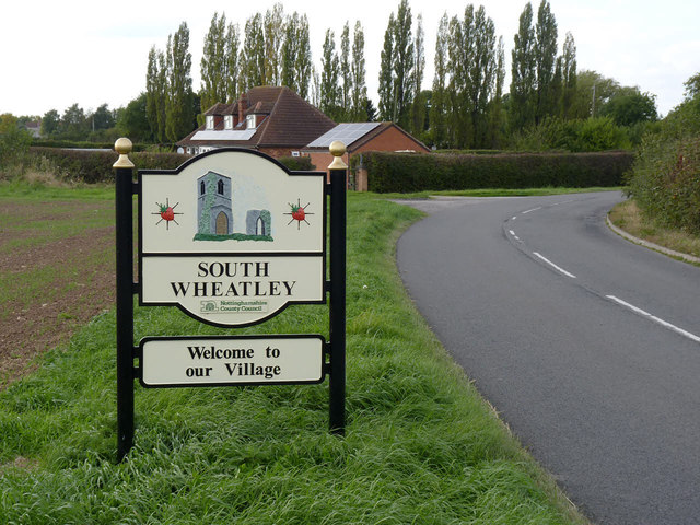 South Wheatley village sign