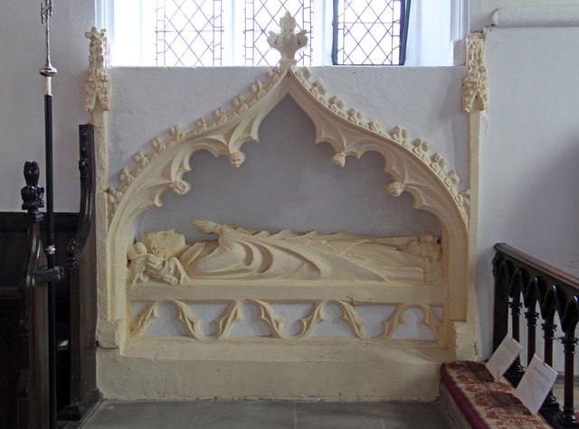 St Mary West Horsley - Recessed tomb