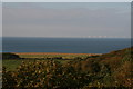 TG1064 : Coast view and an offshore windfarm, from the Gazebo by Chris