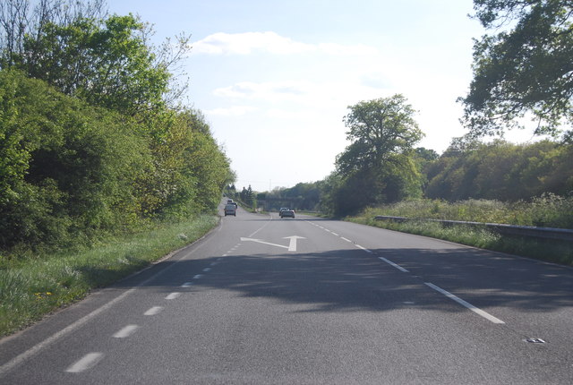Turning off the A24, Horsham bypass