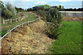 Footpath on southern edge of Shortstown