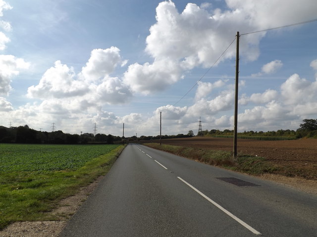 A1120 Earl Stonham near Meadow View Farm