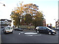 Highgate High Street at the junction of Southwood Lane