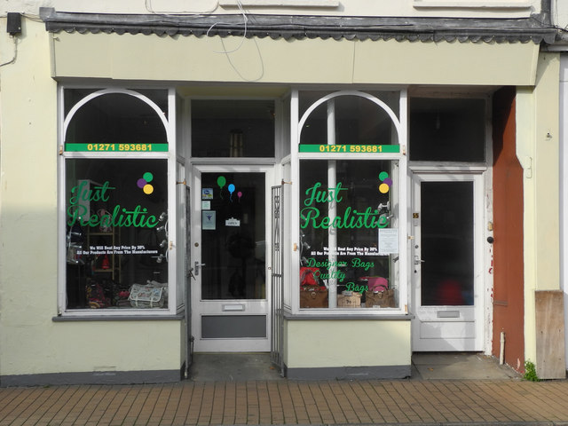 Just Realistic, 55 High Street, Ilfracombe