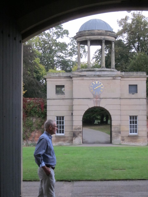 Clock tower at Attingham Hall