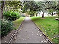 Footpath in Edgeley Park