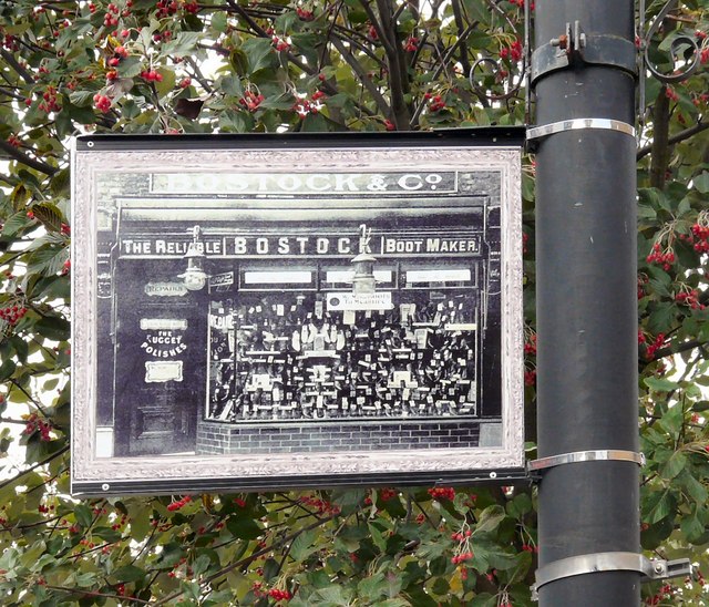 Edgeley Lamppost: Bostock & Co