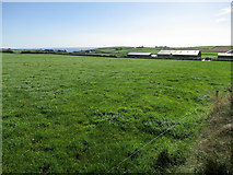 W6146 : Farmland and farm by Neville Goodman