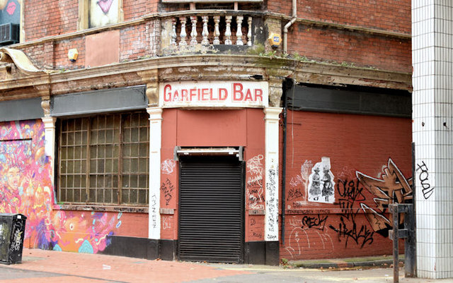 The former "Garfield Bar", Belfast (October 2014)