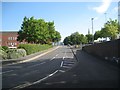 Lower end of Cross Street, Dudley town centre