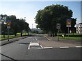 Bus stops and signs, upper end of Russells Hall Road, Dudley