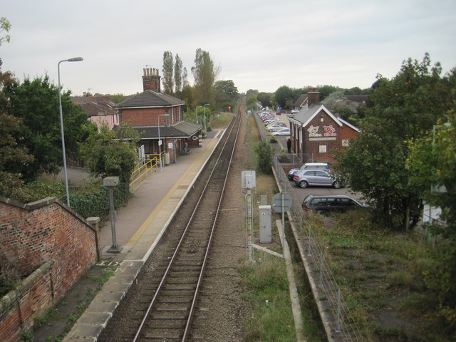 Oulton Broad South railway station, Suffolk