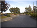 The entrance to Traditions golf course, Pyrford