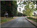 Entering Stradishall on the B1063 The Street