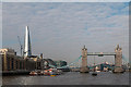 TQ3380 : The Shard and Tower Bridge, London by Christine Matthews